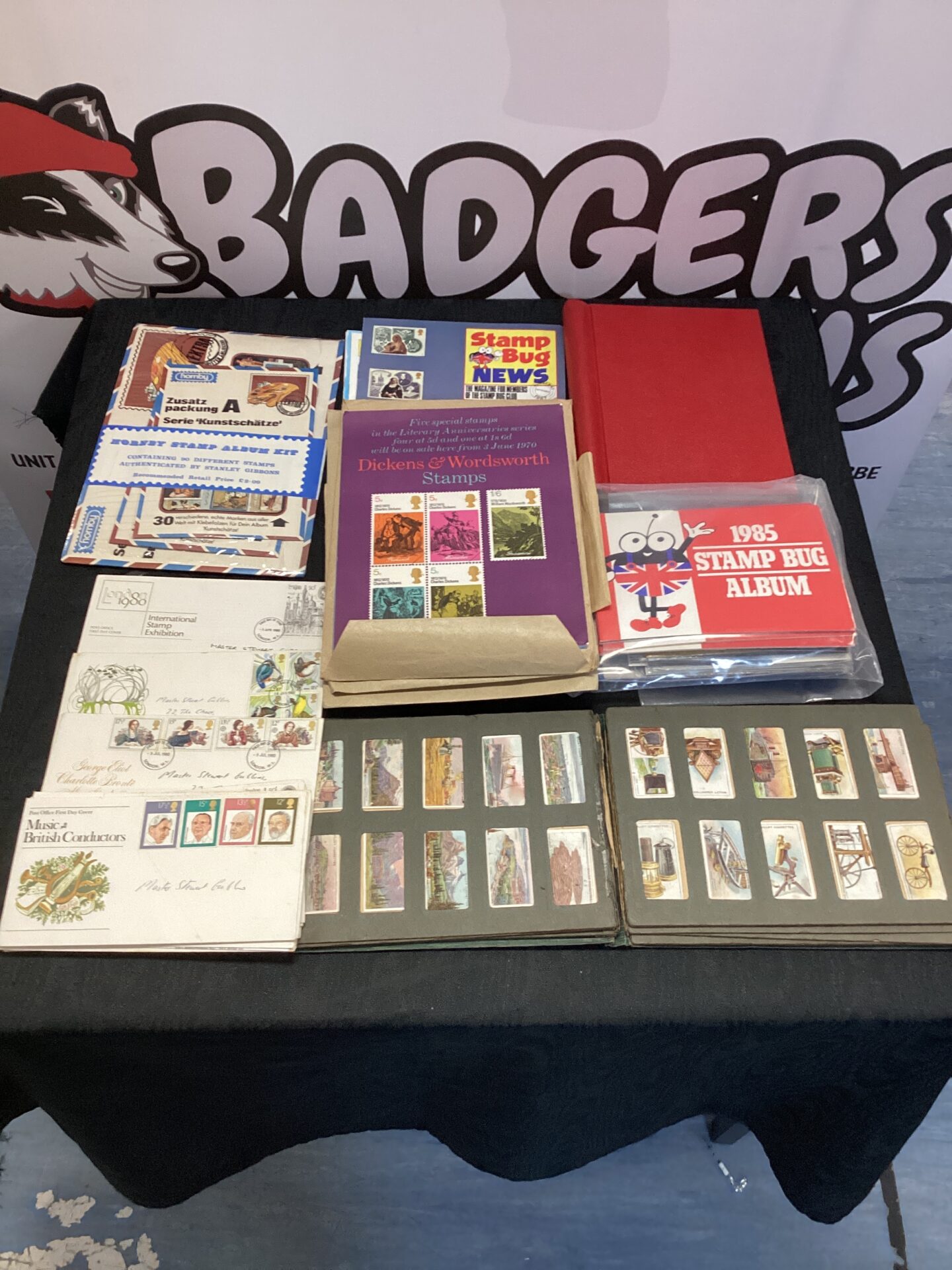 530 Collection of stamps Inc hornby stamp alubm kit & various first day covers