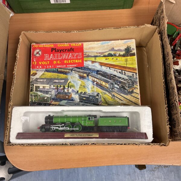 Vintage Playcraft Railways OO gauge electric locomotive.