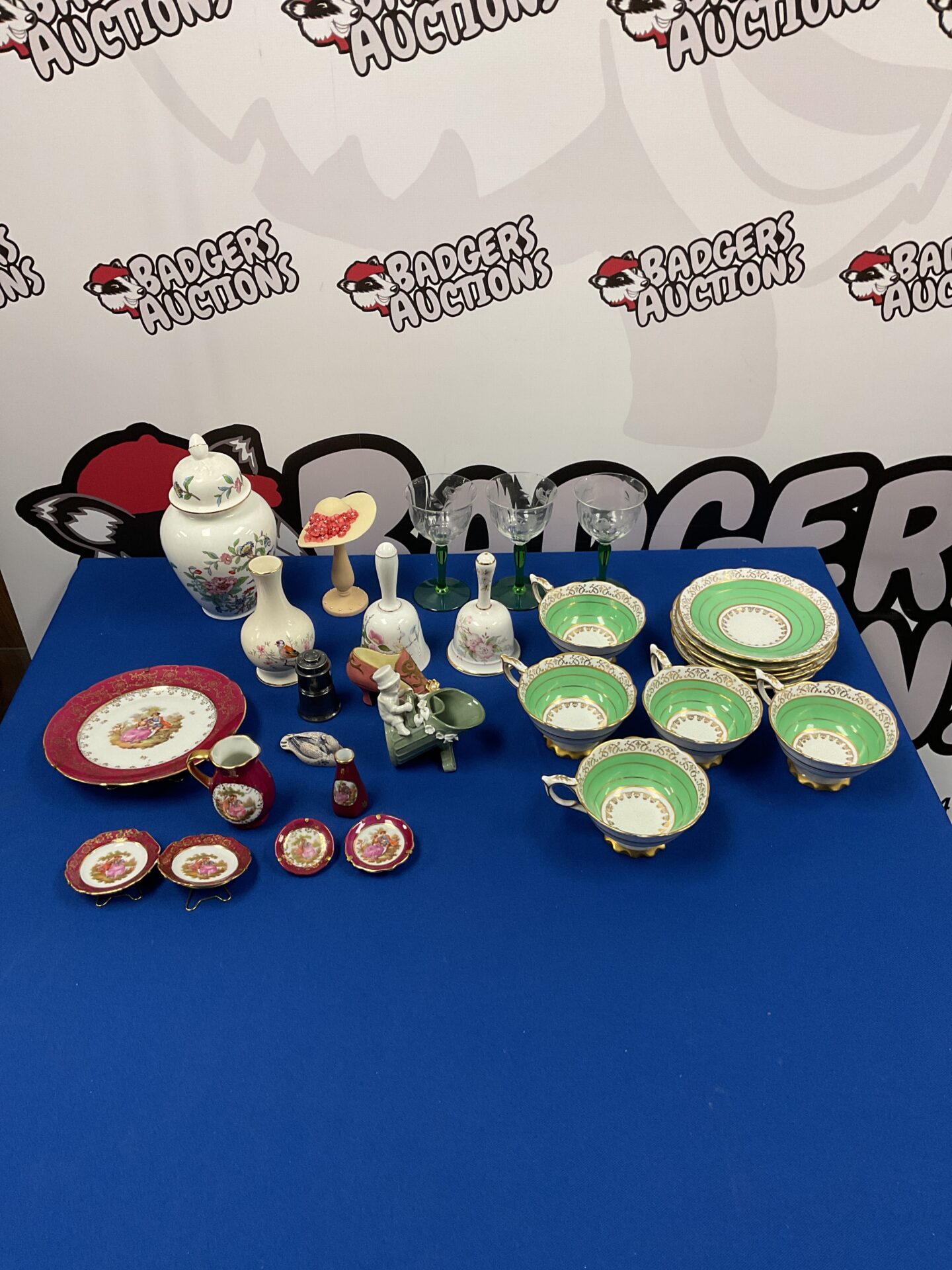 070 Box of mixed china including royal stafford & limoges