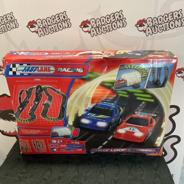 Fastlane Rally Loop Express racing set with loop track.