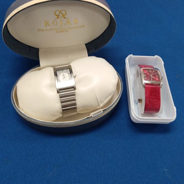 Ladies watch lot featuring Rojas and Citron timepieces.