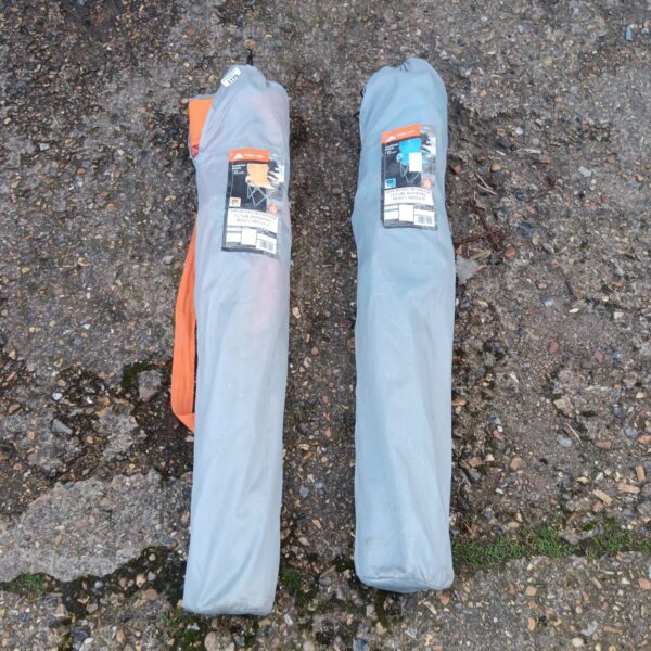 Lot of two Ozark Trail camping chairs bundled together.