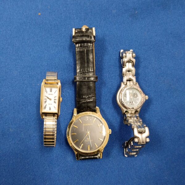 Gold-tone ladies wristwatch from a lot of vintage watches.