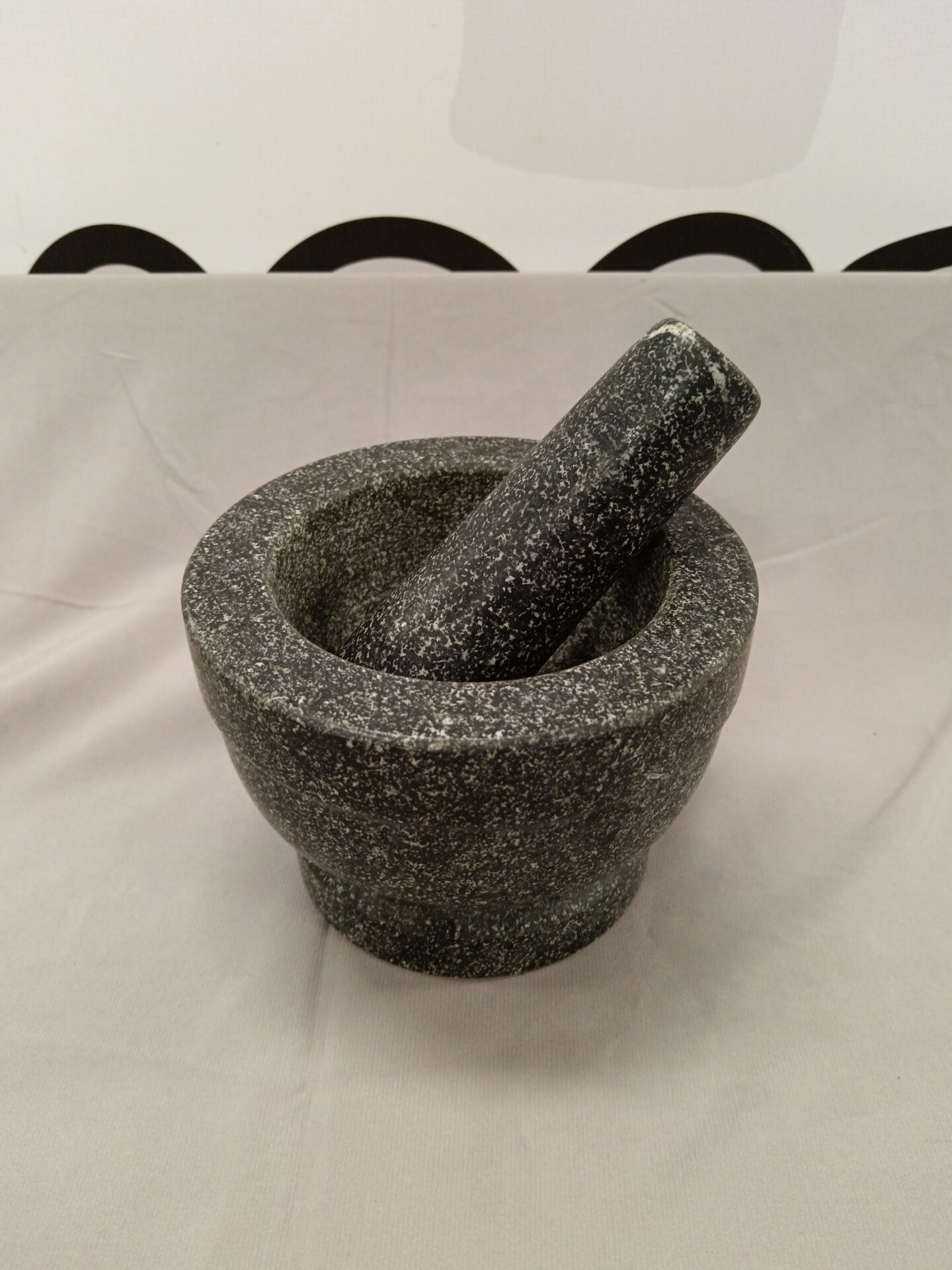 017 Granite pestle & mortar