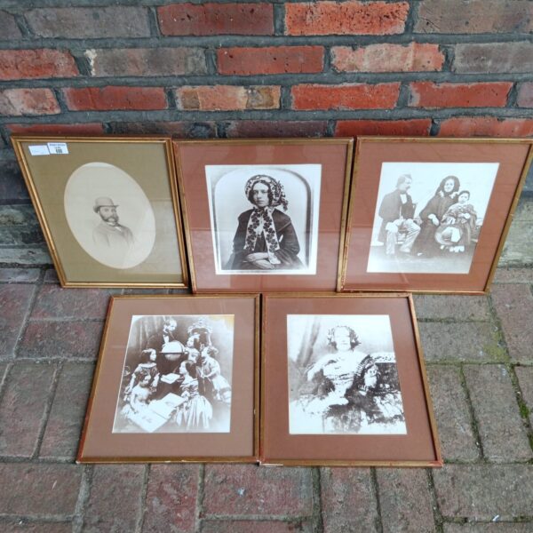 Antique Victorian portrait print of a man in period clothing.