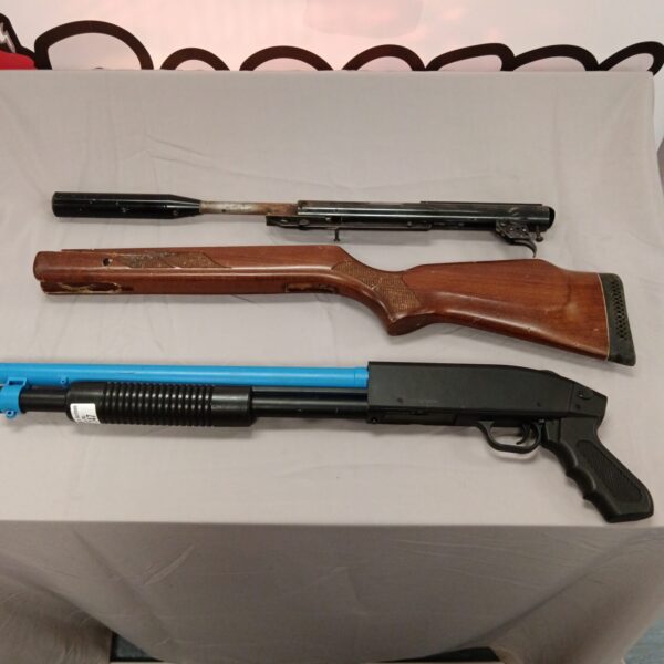 Vintage BB gun and BSA air rifle for restoration project.