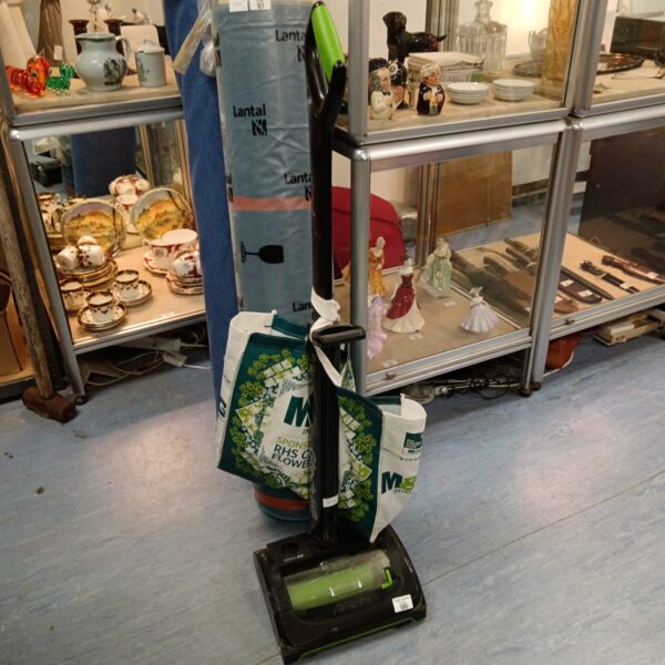 Used Gtech K9 Air Ram vacuum cleaner with accessories.