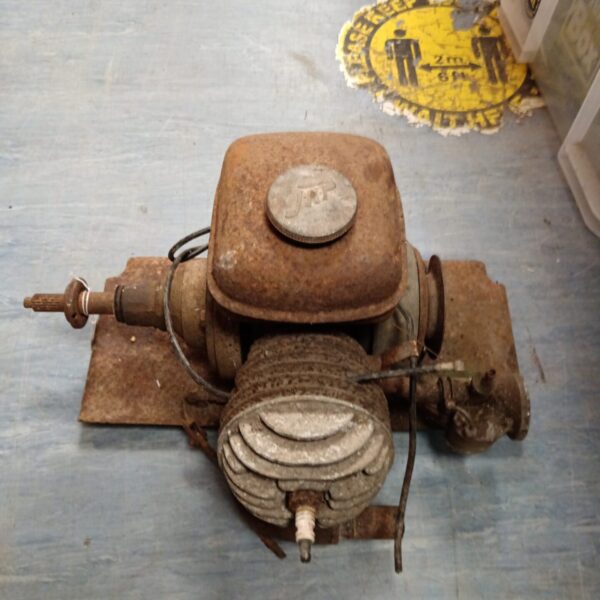 Vintage Jap engine side view for restoration project.
