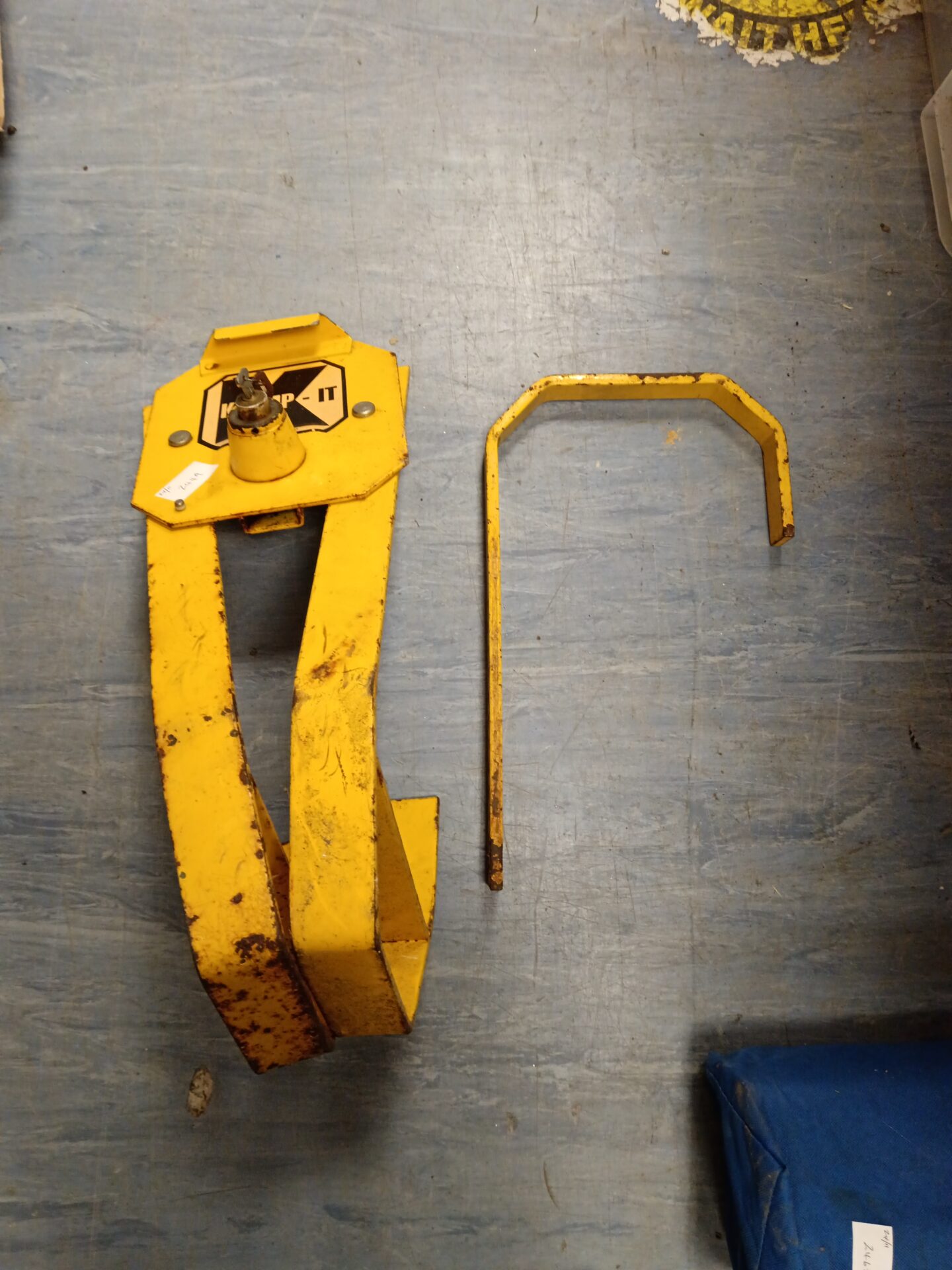 1108 Klamp it car wheel clamp