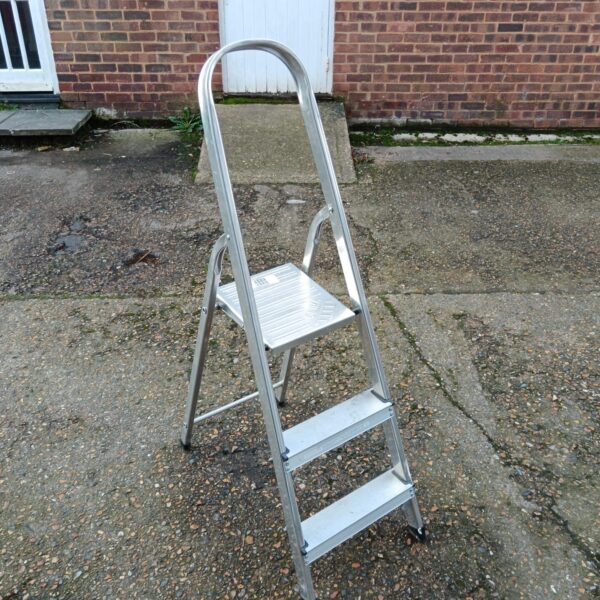 Clima aluminium step ladder with three steps
