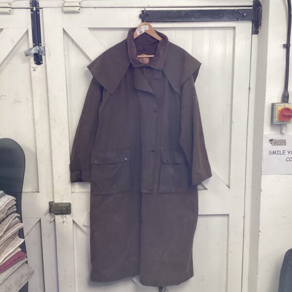 XL Weathers Drovers coat, Australian bushwear, durable outerwear.