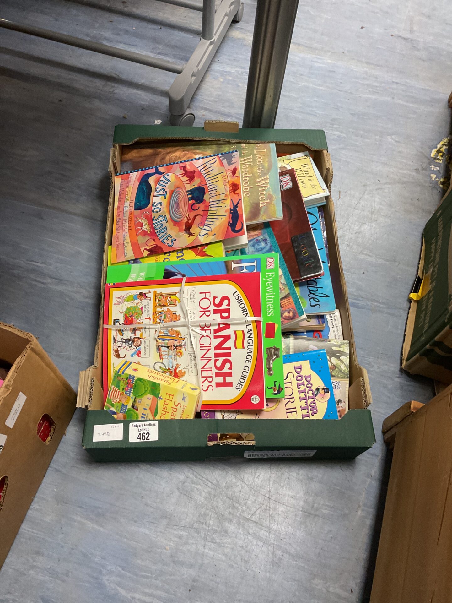 490 Box of mixed books