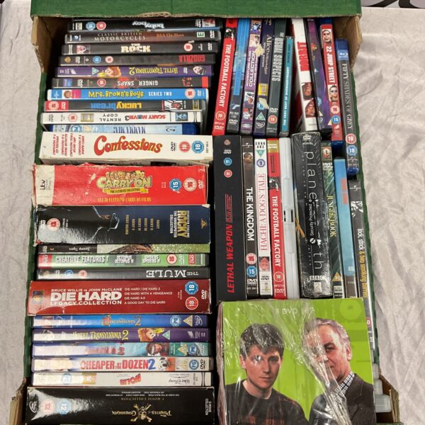 DVD box set featuring Die Hard and Planet Earth.