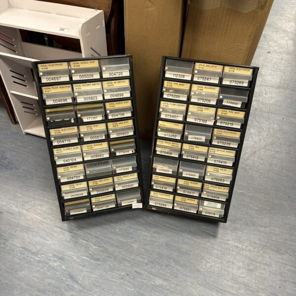 Vintage electrical components lot, relays and switches.
