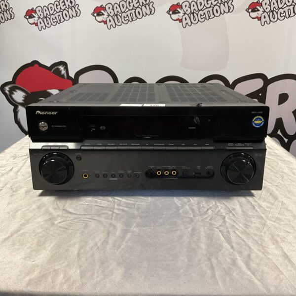 Black Pioneer VSX-LX50 amplifier for home cinema surround sound.