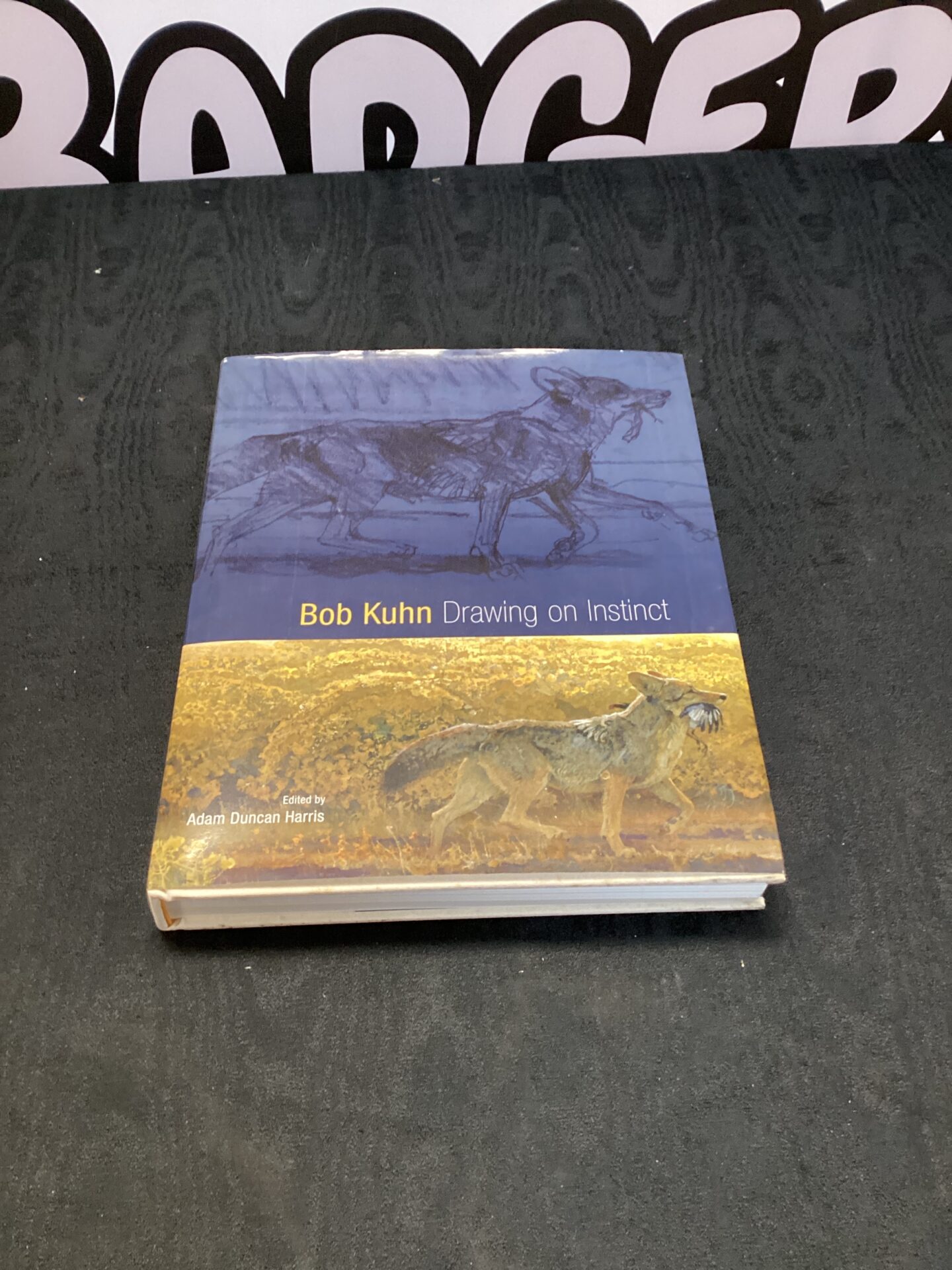 486 Book from bob kuhn drawing on instinct
