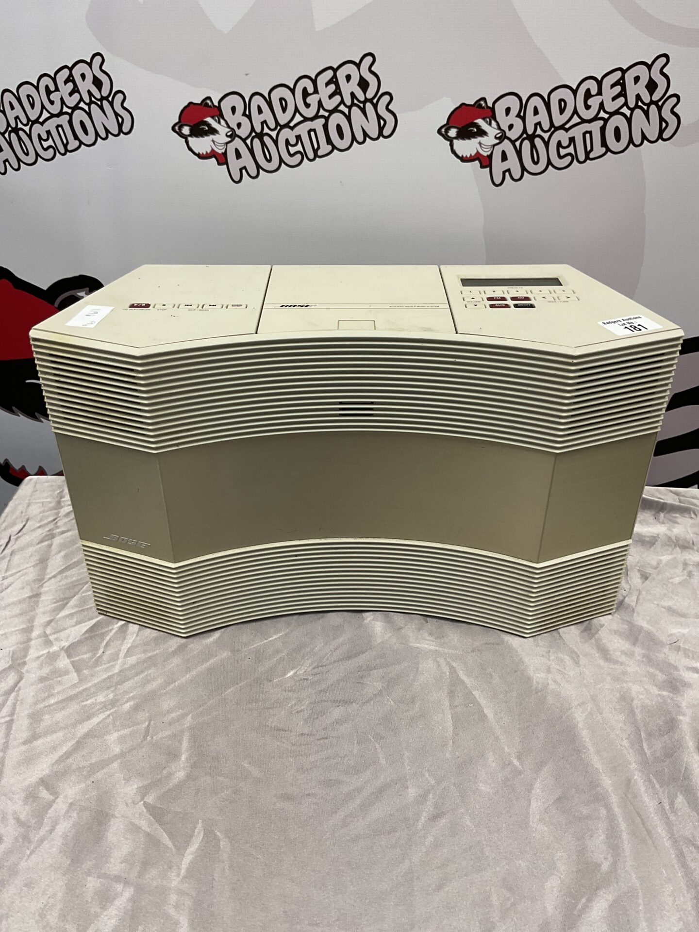 181 Bose acoustic wave music system