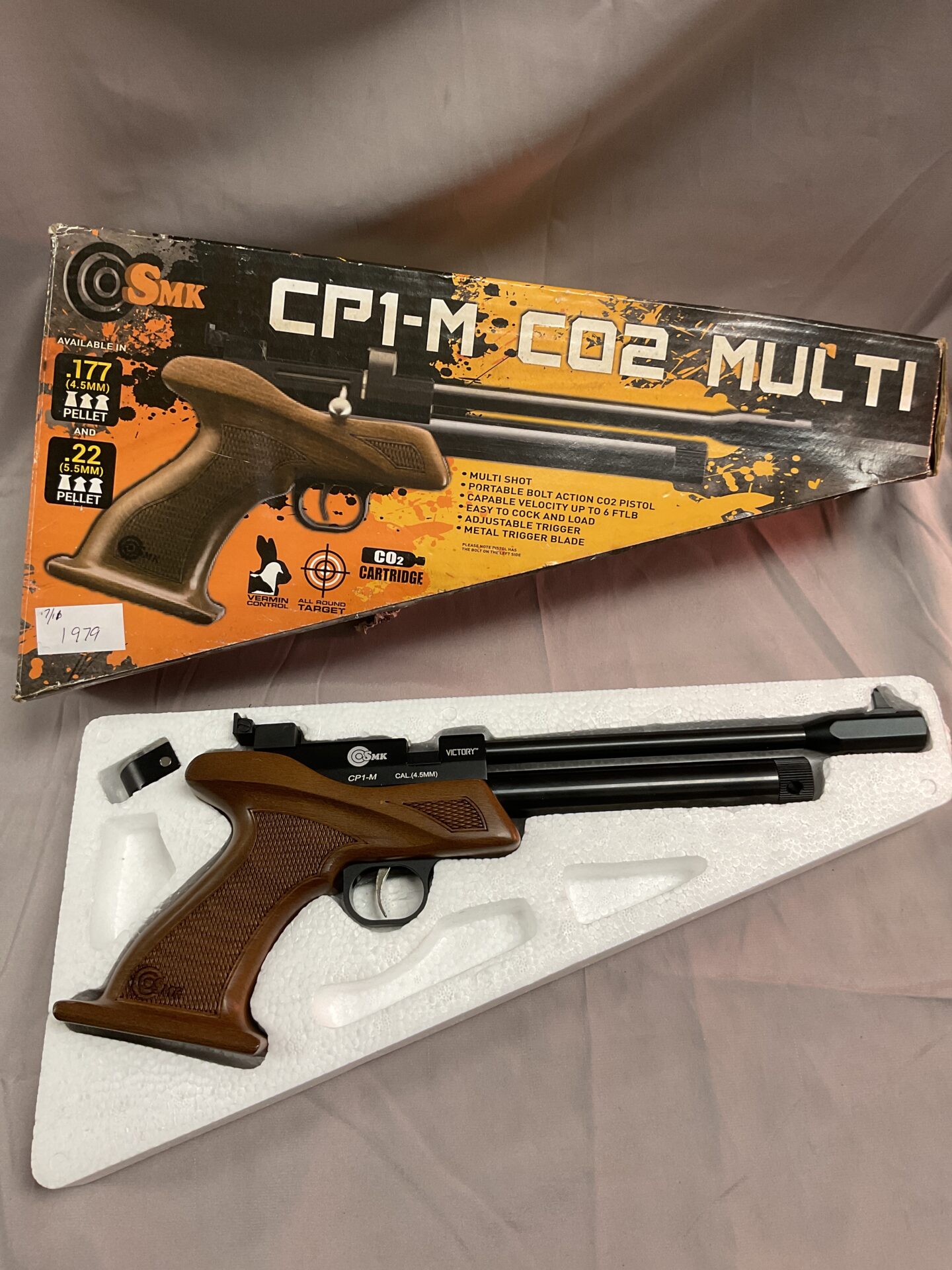 890 smk cp1m co2 pistol with mag