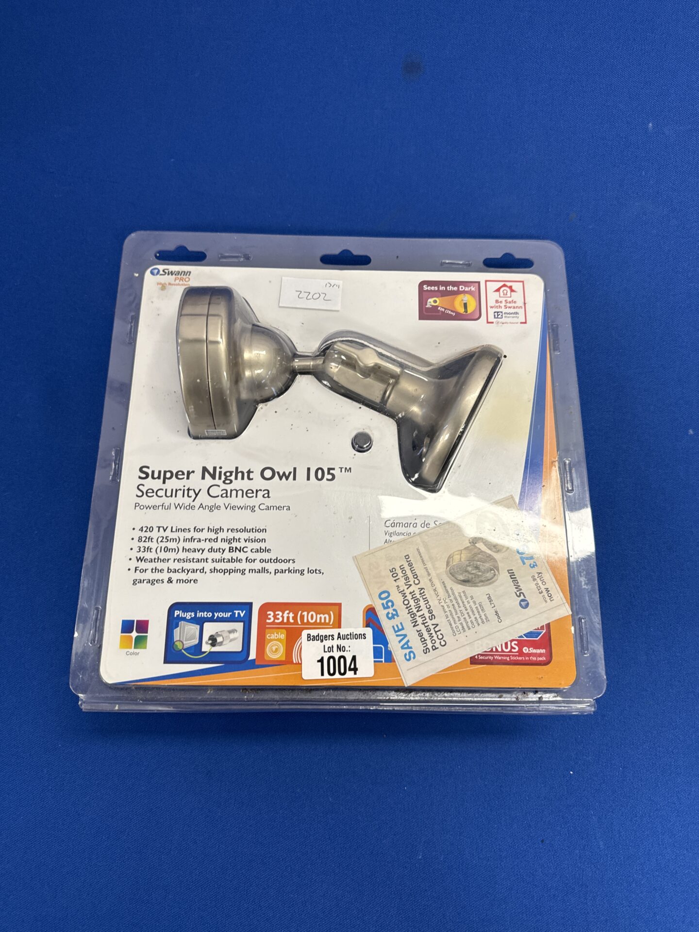 1004 Swann Super night owl 105 security camera