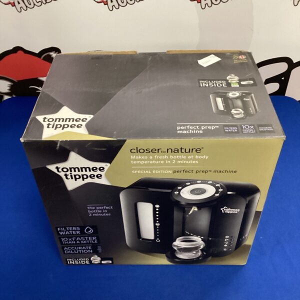 Tommee Tippee Closer to Nature milk prep machine for baby formula.