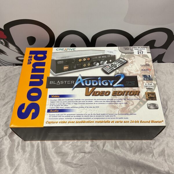Creative Sound Blaster Audigy 2 ZS external USB sound card
