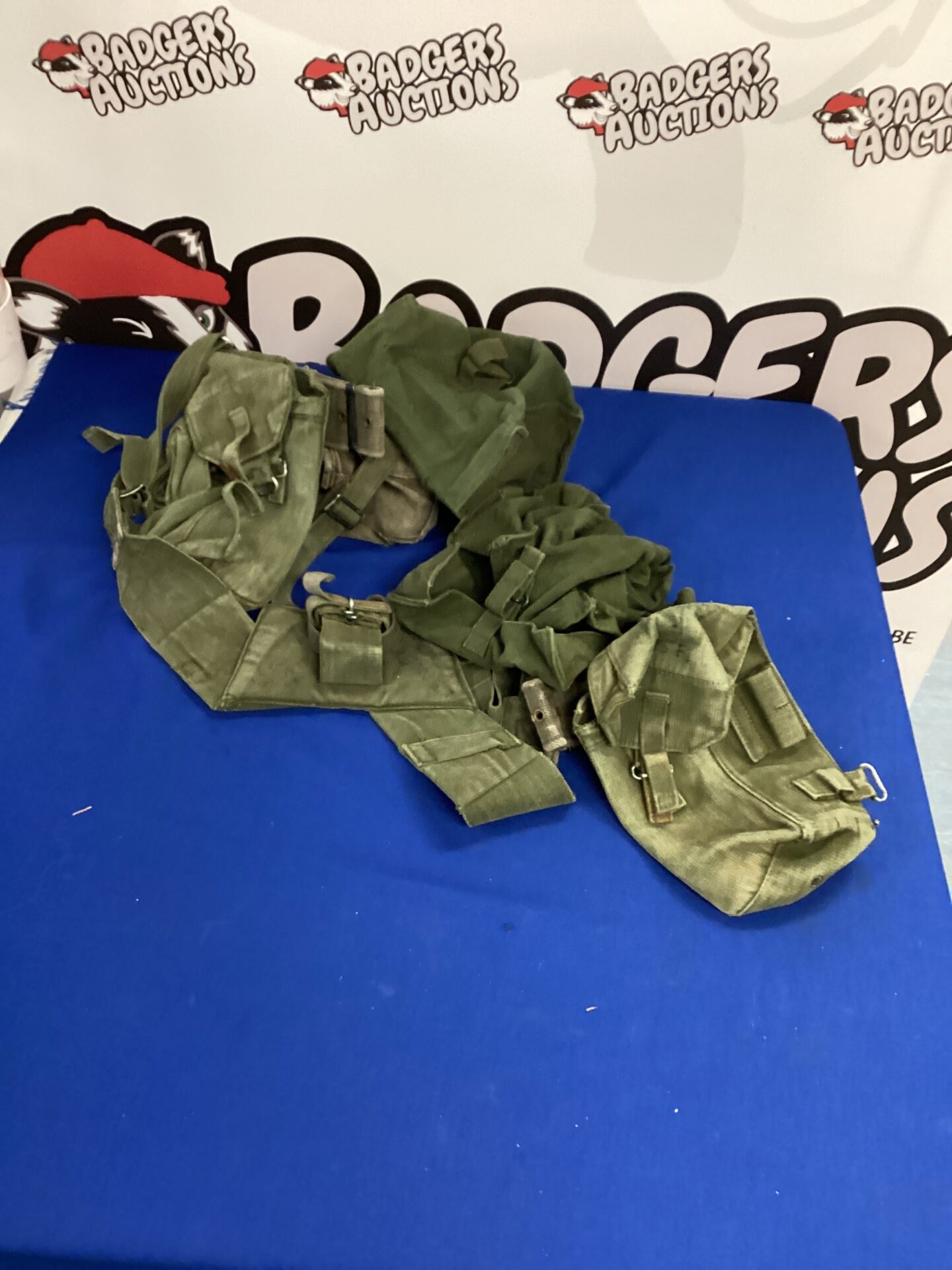 1072 Military webbing Pouch Belt