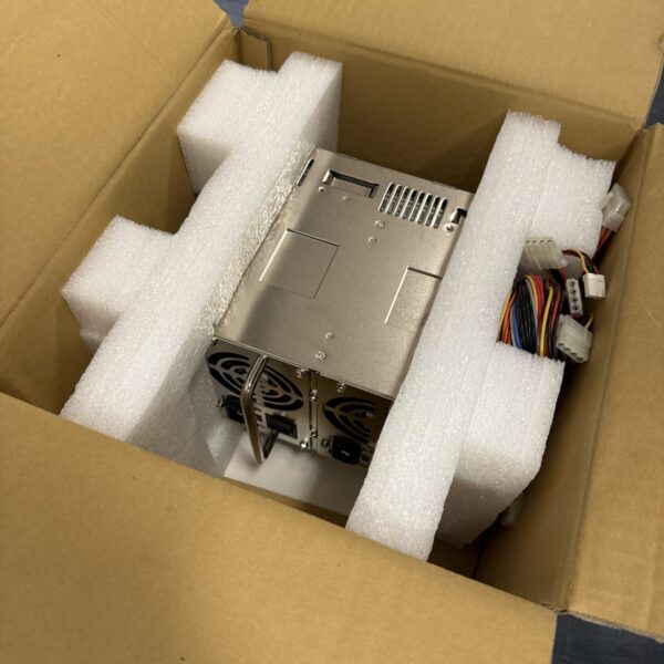 New Rpx server power supply unit in original packaging.