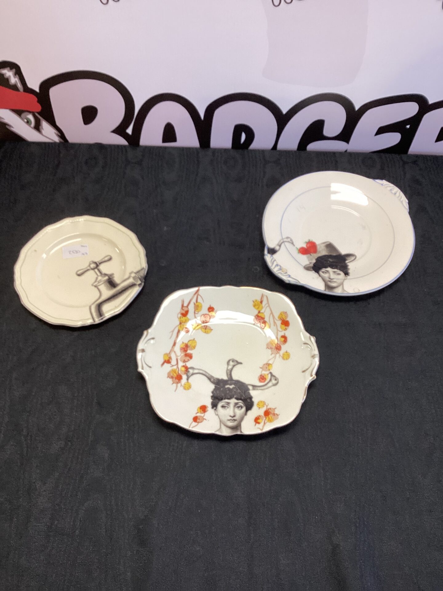 242 Three Alfred Meakin Collectable Plates