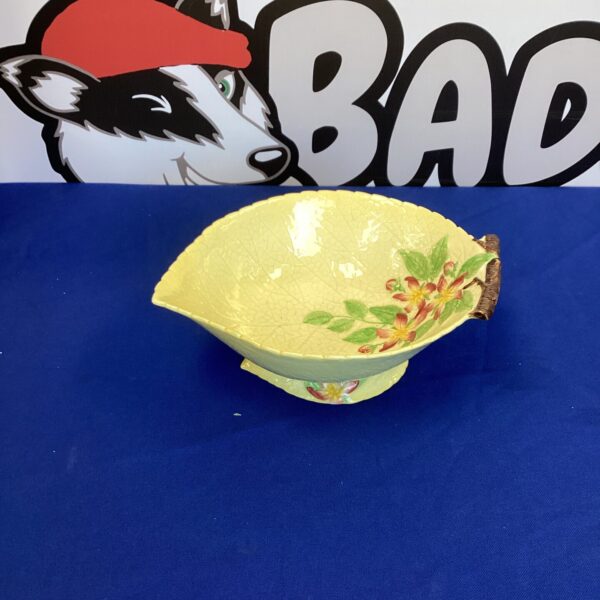 Vintage Carltonware fruit bowl with hand-painted fruit design.