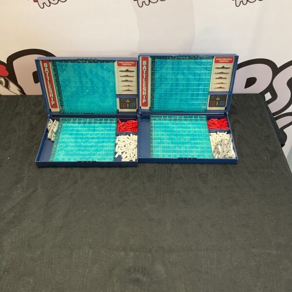 Vintage Battleship game by Milton Bradley, classic board game.