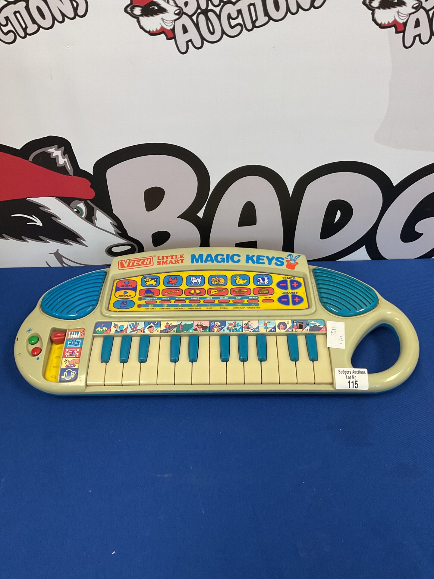 117 Vtech little smart magic keys kids keyboard