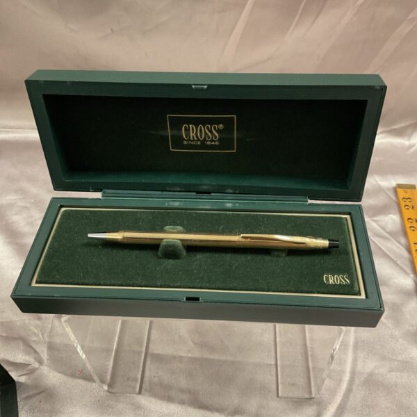 Gold Cross rollerball pen in its original presentation case.