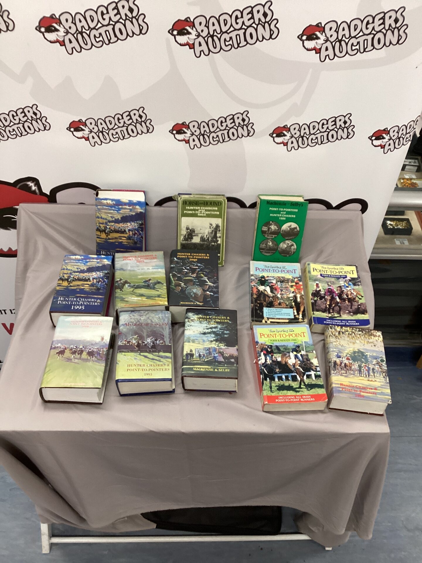 323 Box of Historical Point to Point Racing Books