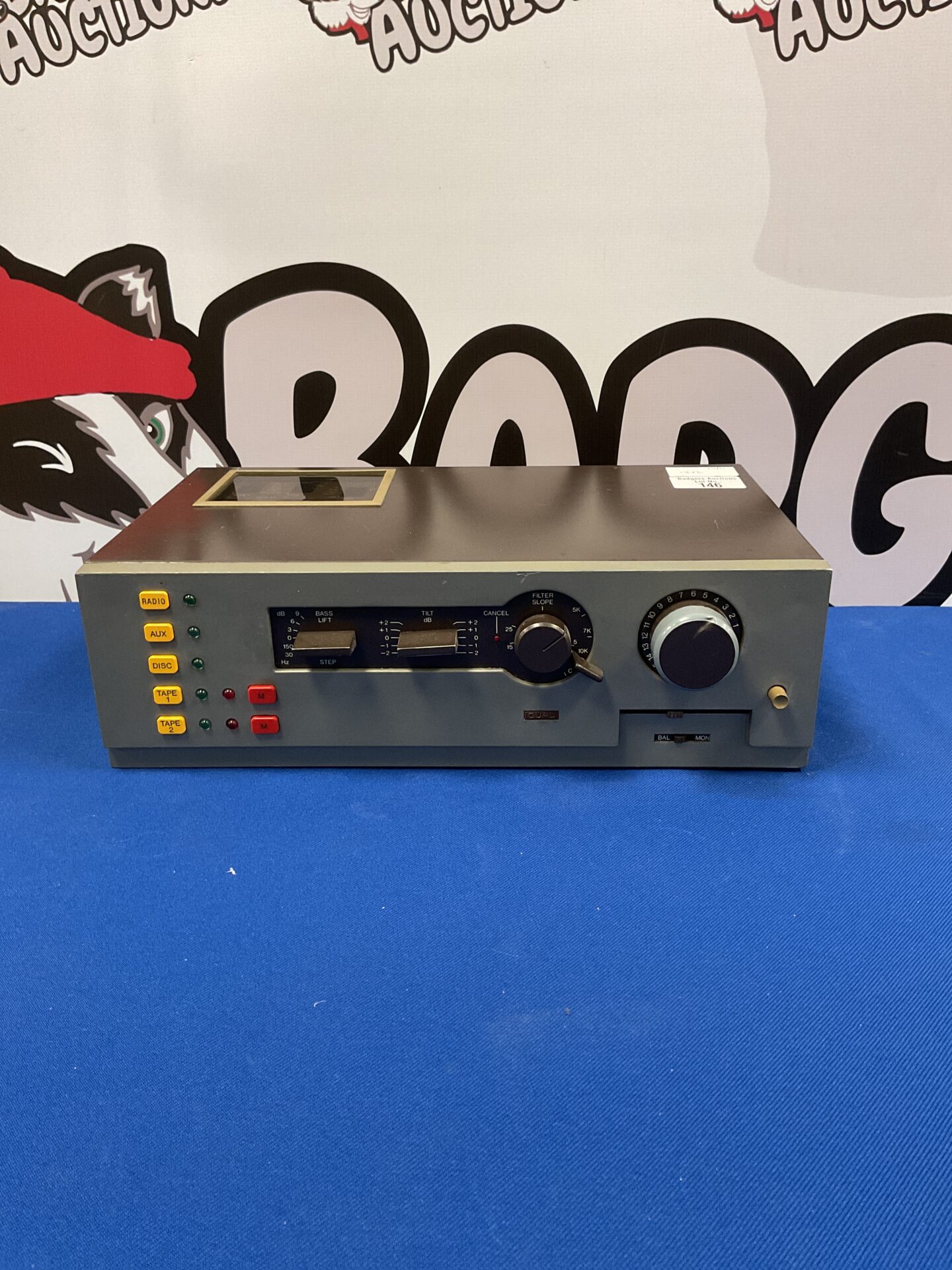 146 Quad electroacoustics preamplifier and equaliser