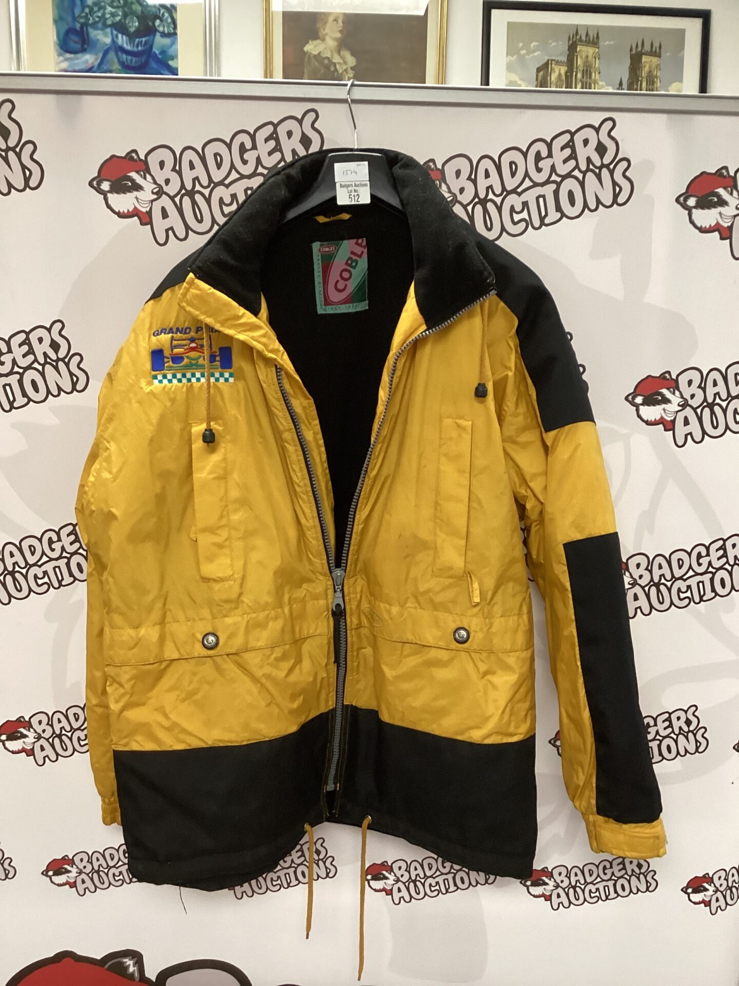 512 Cobles Grand Prix Jacket size medium