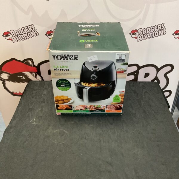 Tower 4.3 litre air fryer appliance for healthy cooking.