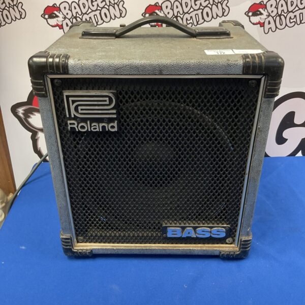 Vintage Roland Super Cube 40 bass amplifier for sale.