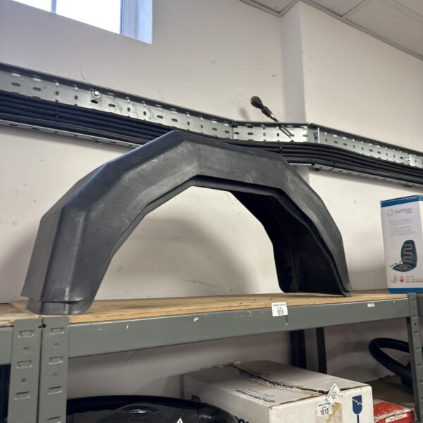 Black trailer mud guard for sale, vehicle protection.