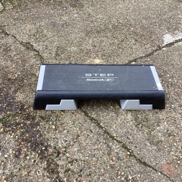 Reebok step platform for aerobic fitness and home workouts.