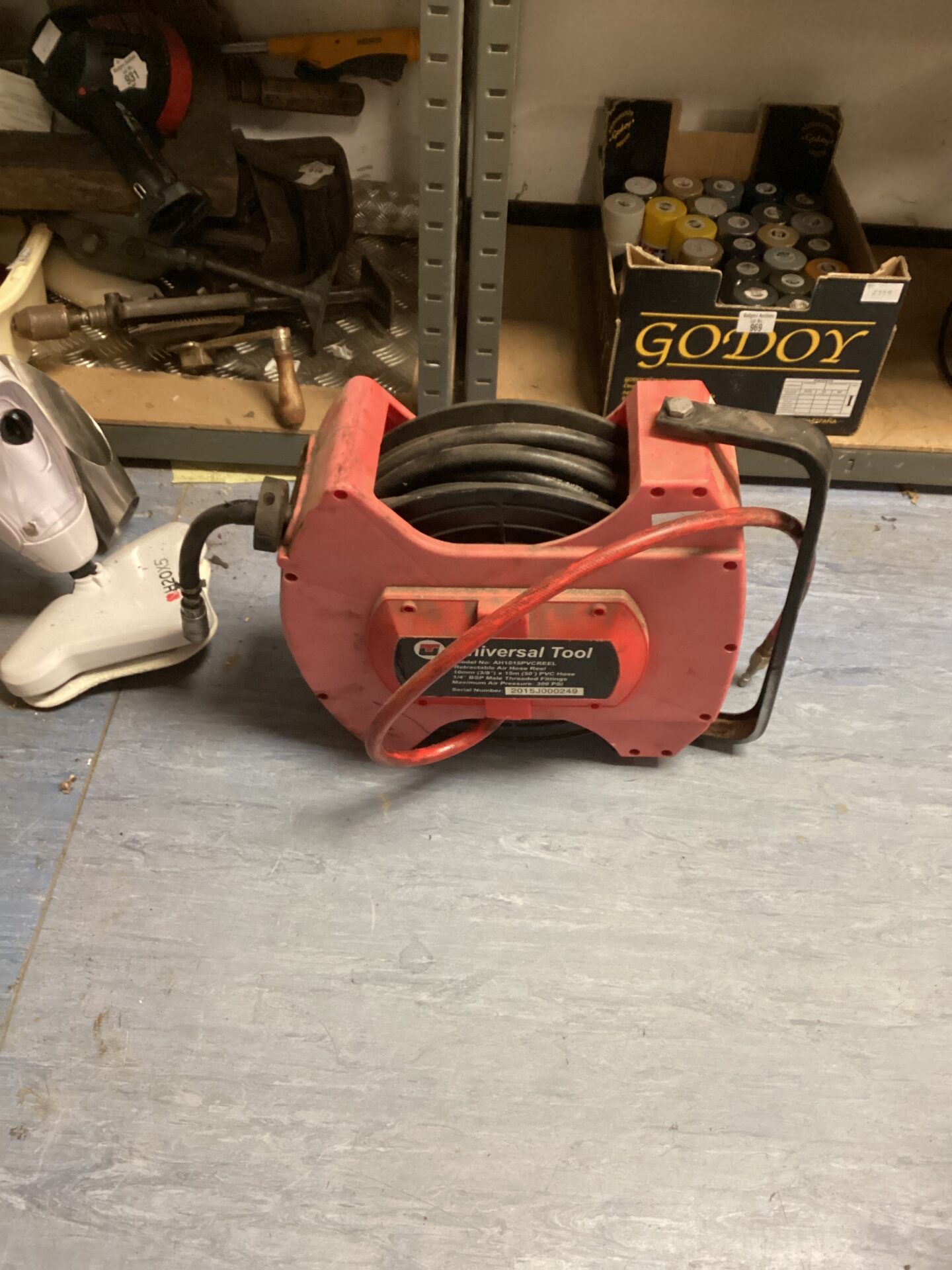 1004 Universal Tool Hydraulic Hose with reel