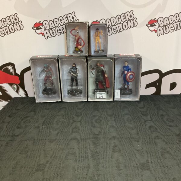 Eaglemoss Marvel and DC figures lot for collectors.