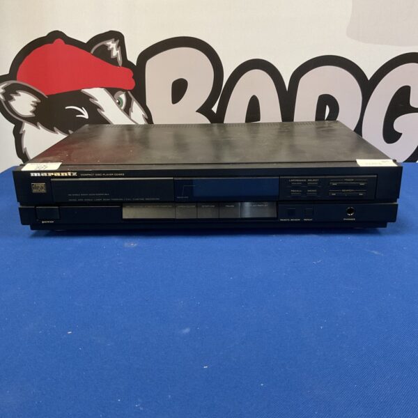 Vintage Marantz CD65II compact disc player in silver finish.