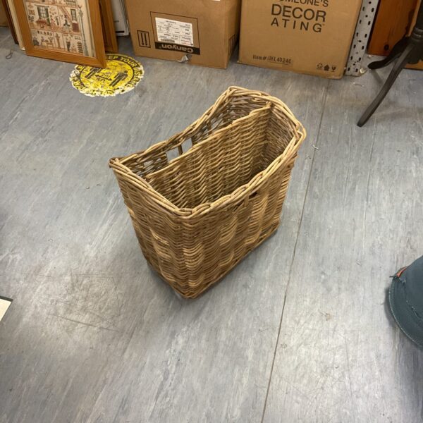 Dorma wicker basket for storage and farmhouse decor.
