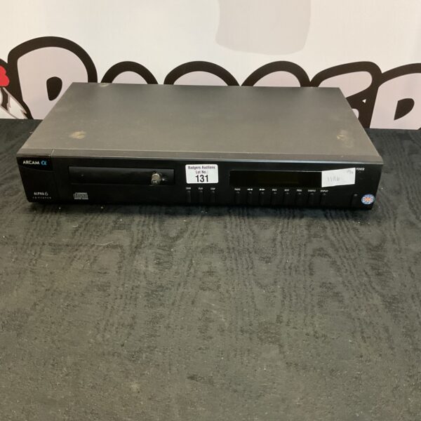Arcam Alpha 6 CD player, vintage hi-fi audio equipment