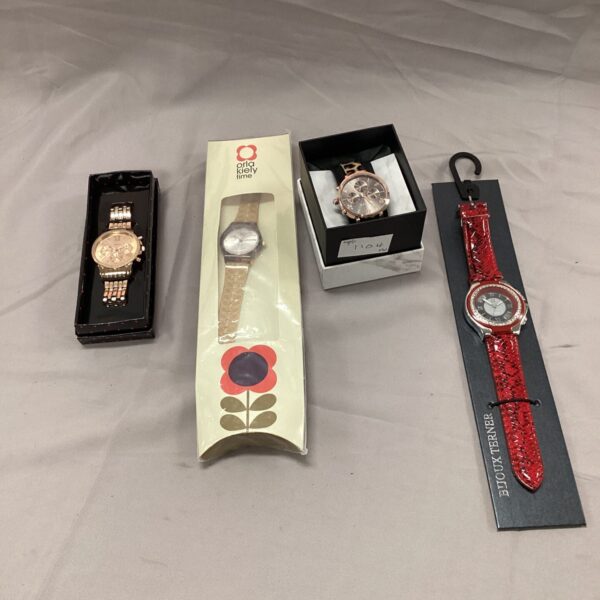 Ladies' wristwatches lot including Lipsy and Bijoux Terner brands.