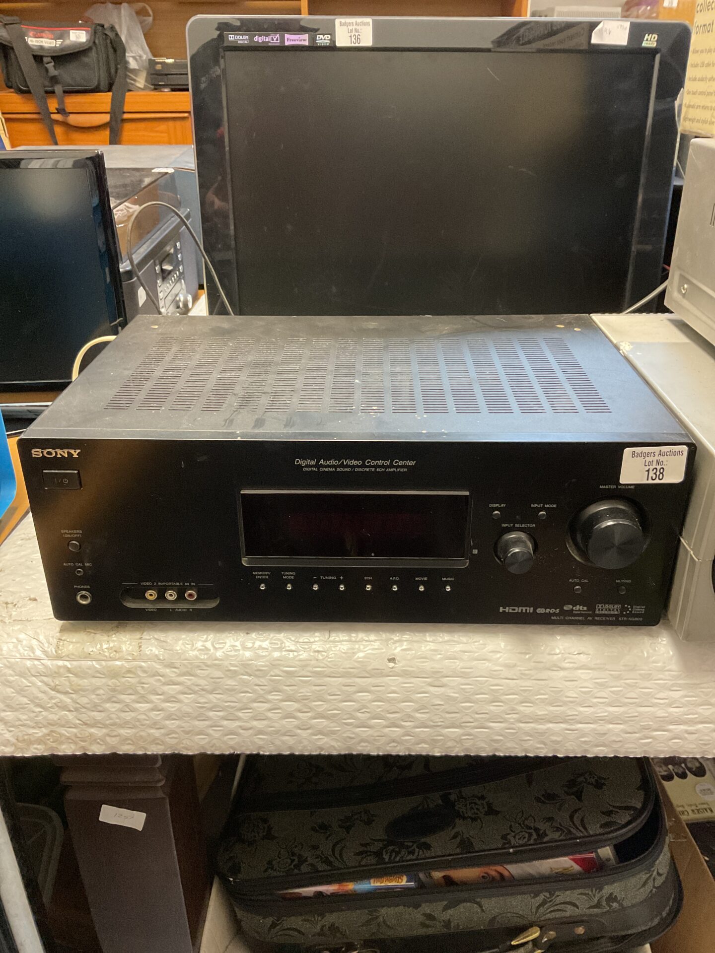 138 Sony multi channel AV receiver STR-KG800