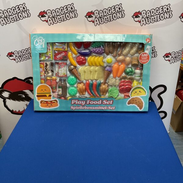 Colourful Little Chef play food set for imaginative play.