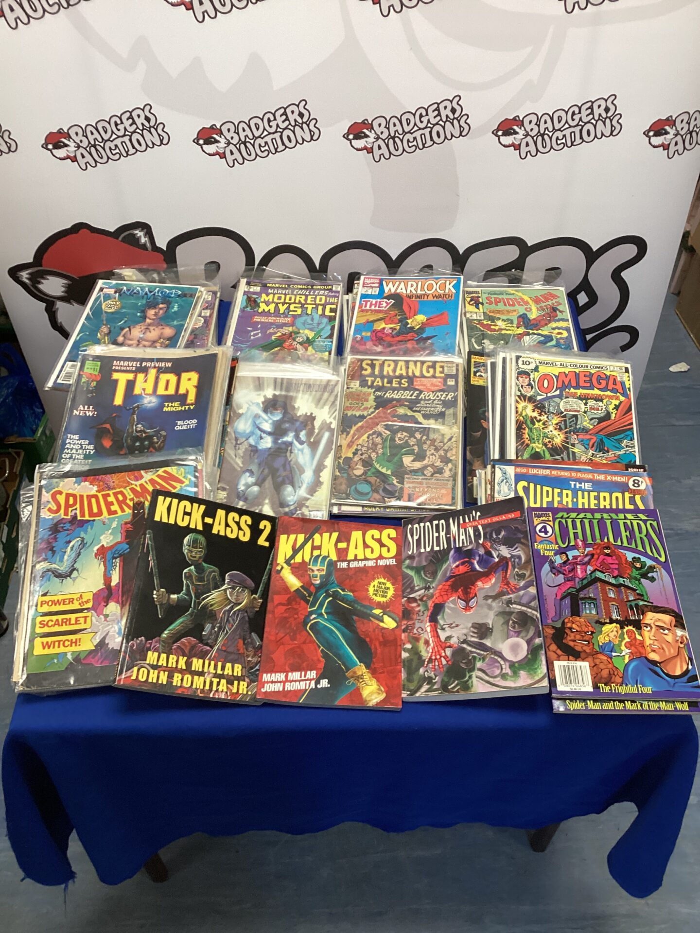 491 box marvel and bronze age and other comics
