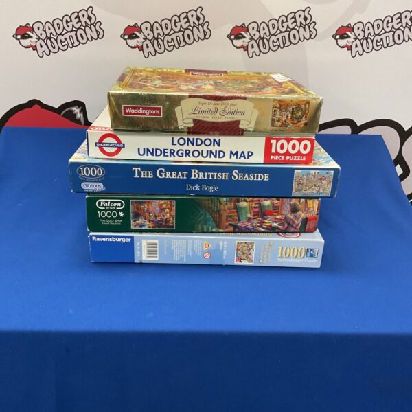 Vintage Waddington jigsaw puzzle of the London Underground map.