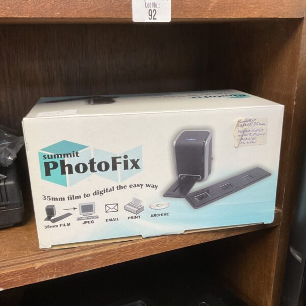 Summit Photofix 35mm film scanner for digitising old photos and slides.